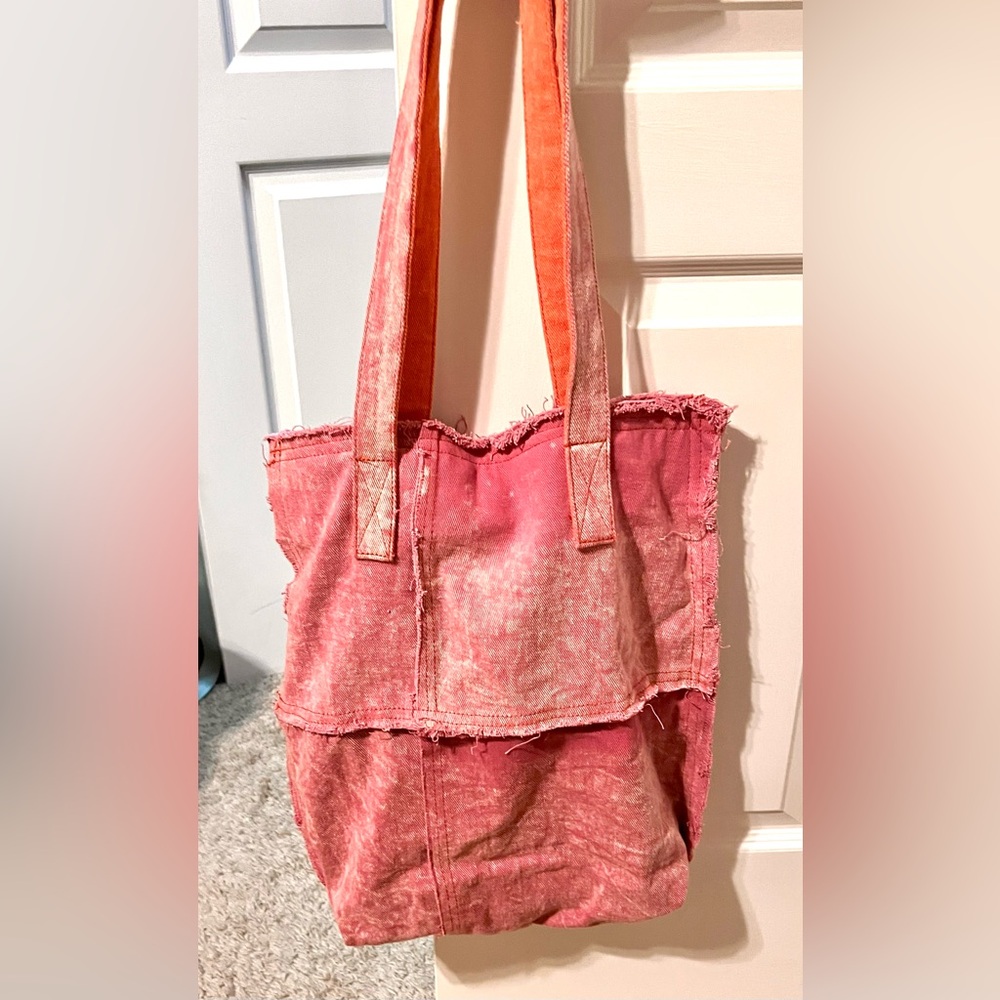 Pink denim Urban Outfitters bag NWT